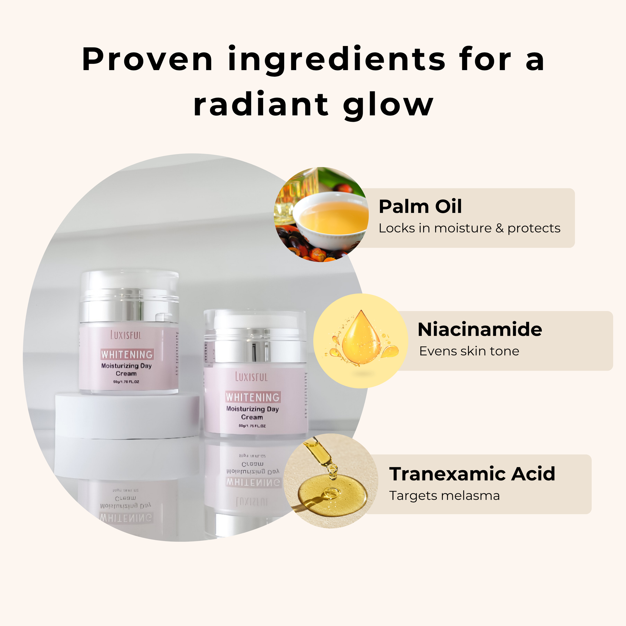 Whitening Moisturizing Day Cream