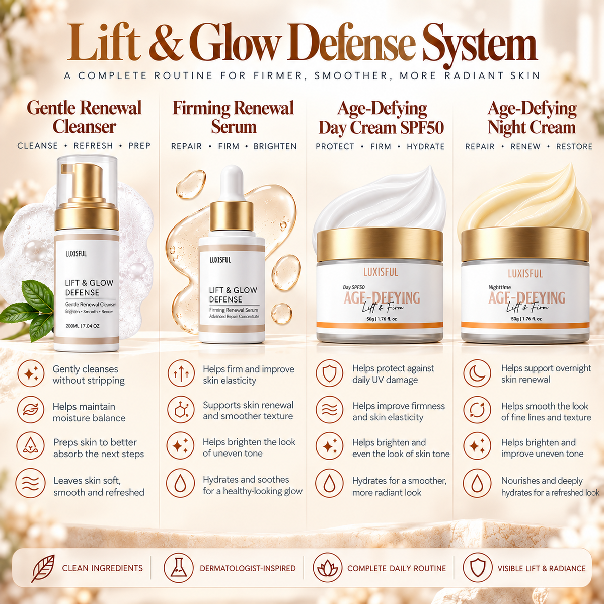Lift & Glow Defense System
