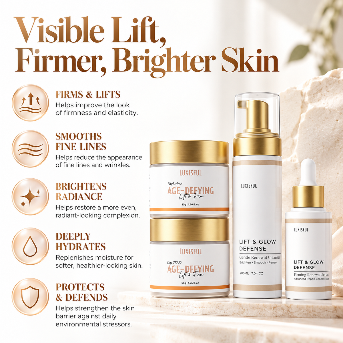 Lift & Glow Defense System