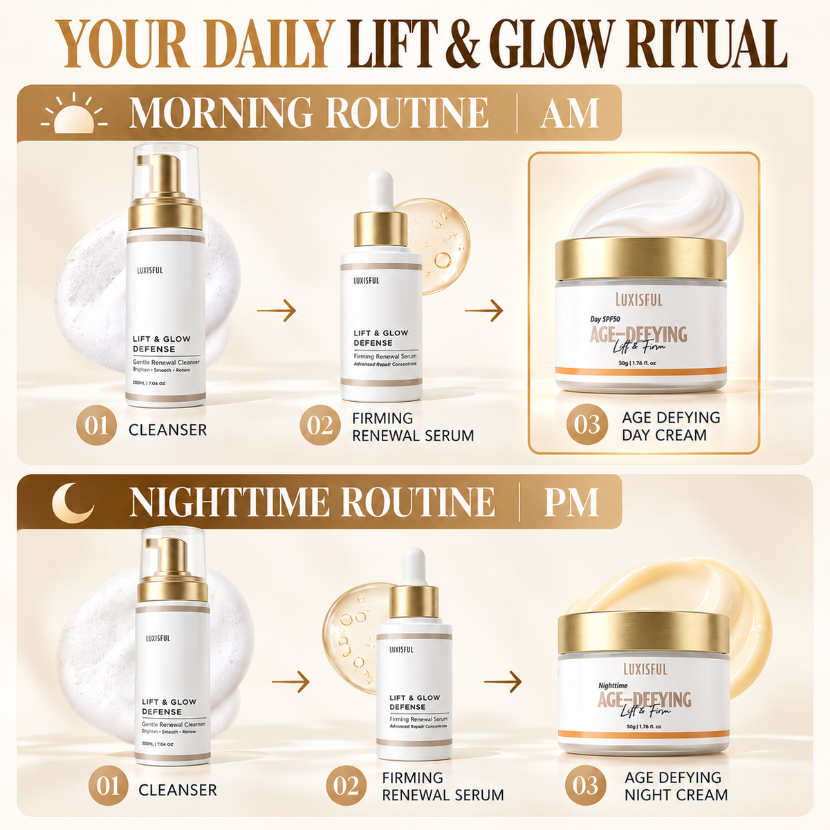 Age-Defying Day Cream SPF50